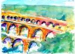 Pont Du Gard from the Left Bank
